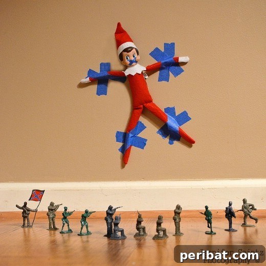 60 Whimsical Elf on the Shelf Display Ideas 49 It’s All Over!