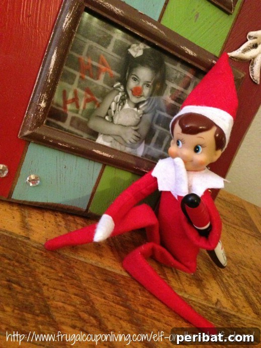 60 Whimsical Elf on the Shelf Display Ideas 52 Rudolph Noses