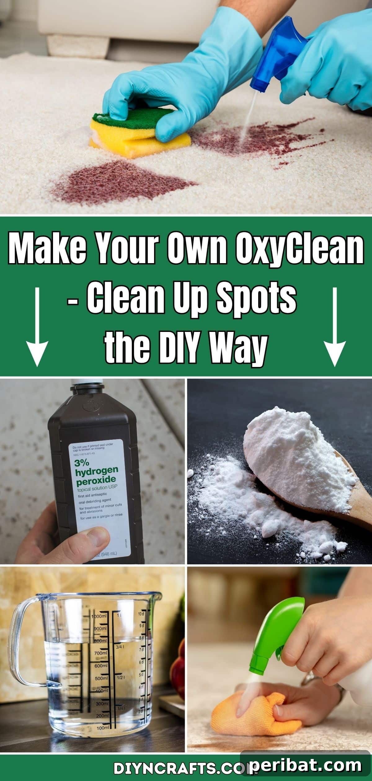 Make Your Own OxyClean – Clean Up Spots the DIY Way with a Powerful Homemade Stain Remover