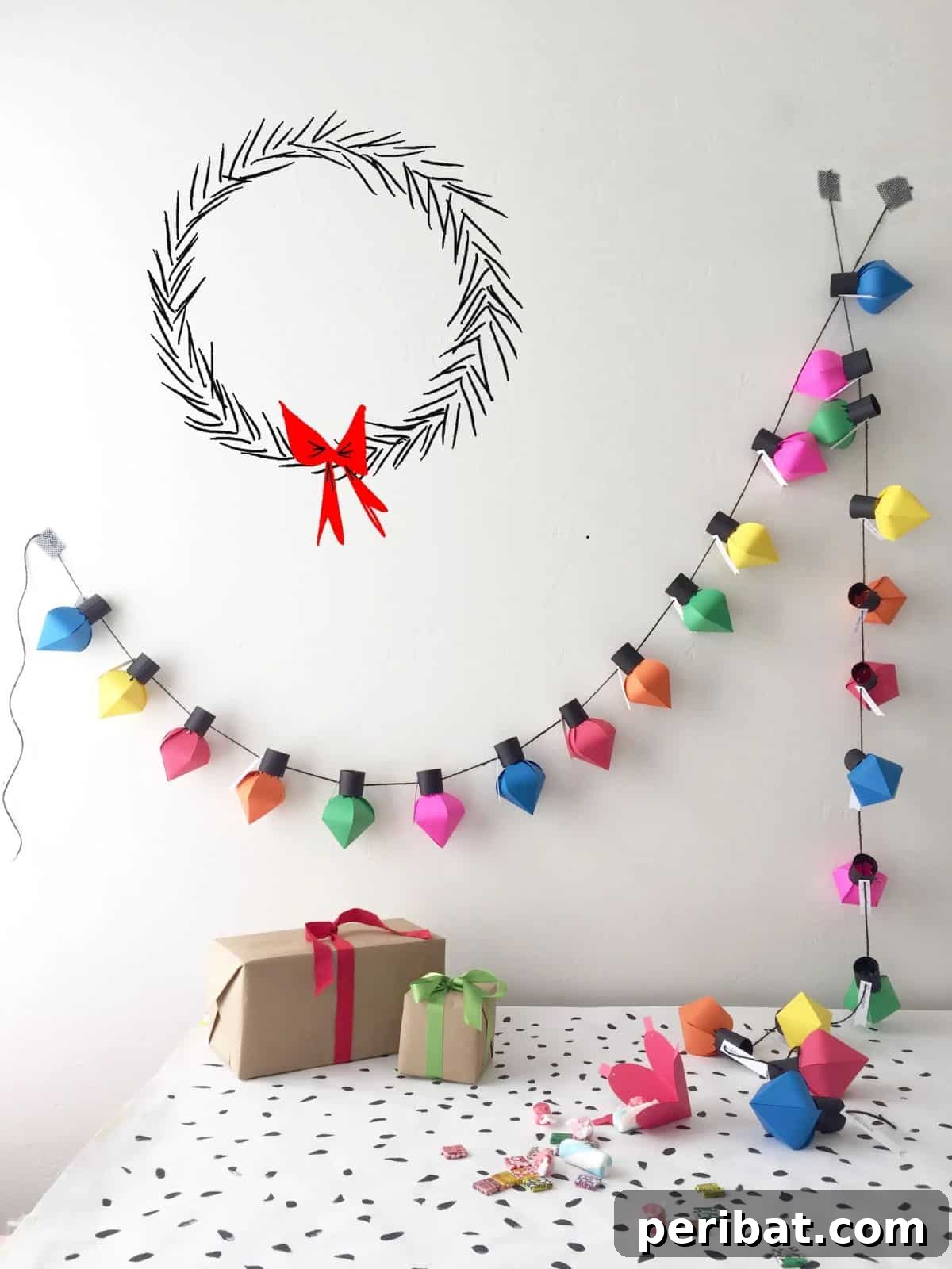 Papercrafted Christmas: A Treasury of DIY Decor Ideas 14 DIY Christmas Bulb Advent Calendar