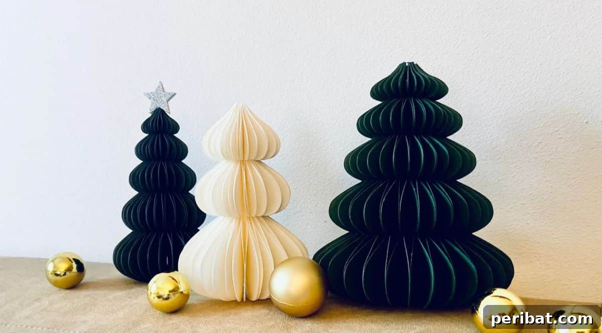 Papercrafted Christmas: A Treasury of DIY Decor Ideas 36 Paper Christmas Tree DIY