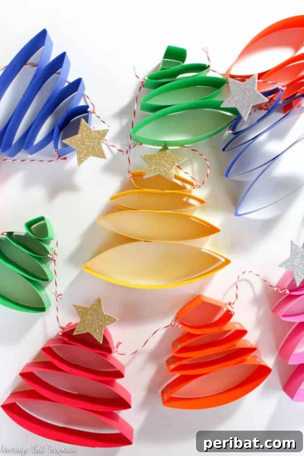 Papercrafted Christmas: A Treasury of DIY Decor Ideas 47 DIY Cutest Paper Christmas Tree Garland