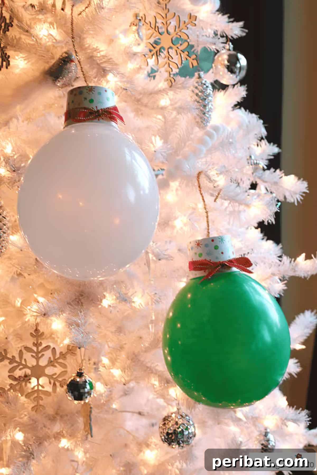 Giant Balloon Christmas Lights and Ornaments for Parties