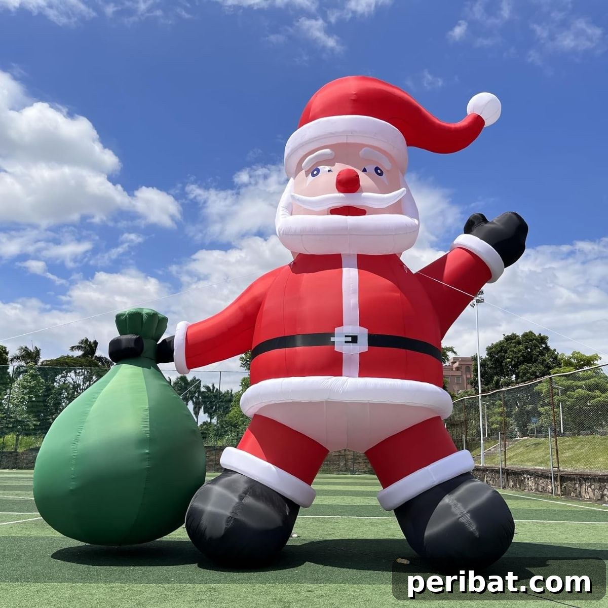Inflatable Giant Santa Claus for Outdoor Christmas Display