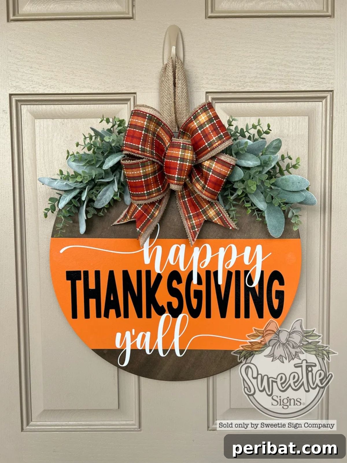 Thanksgiving Front Door Decor