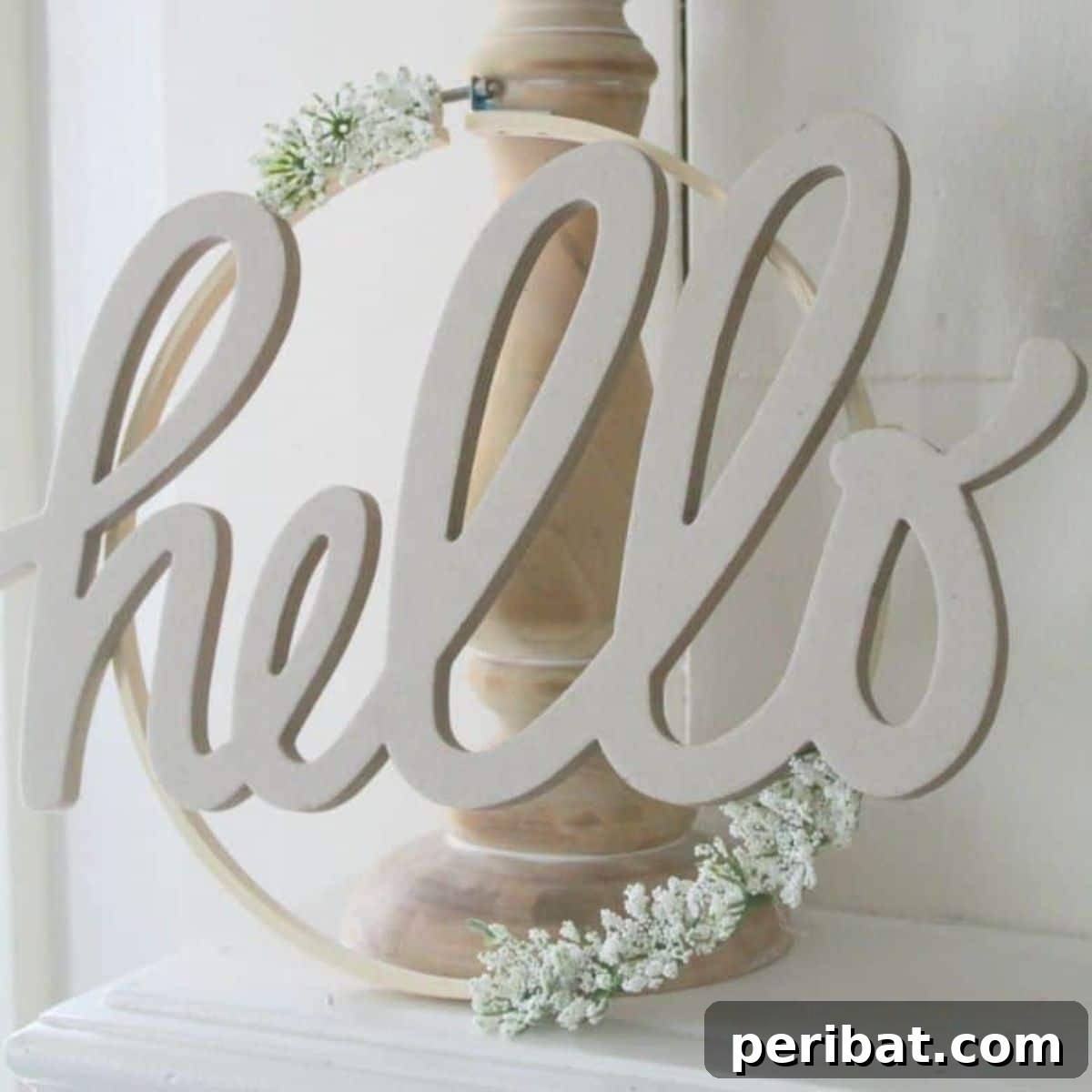 Charming & Rustic DIY Farmhouse Wreath