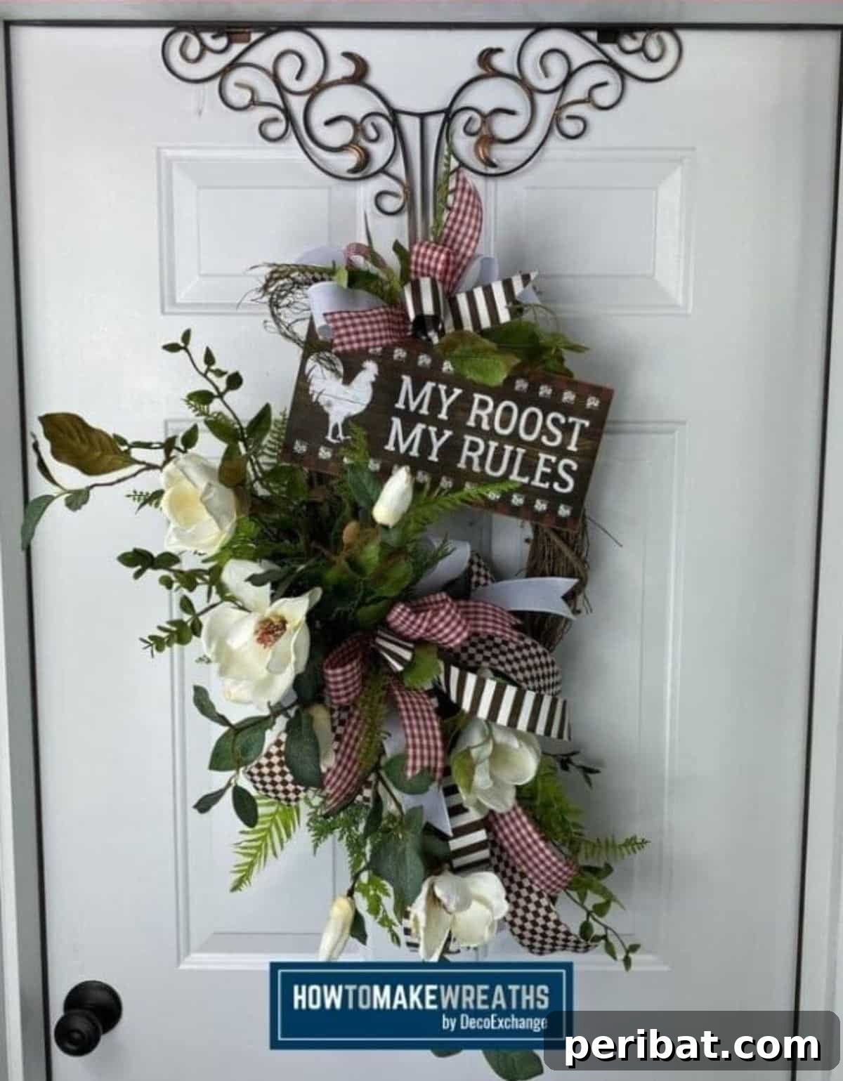 Grapevine Farmhouse Wreath DIY Project