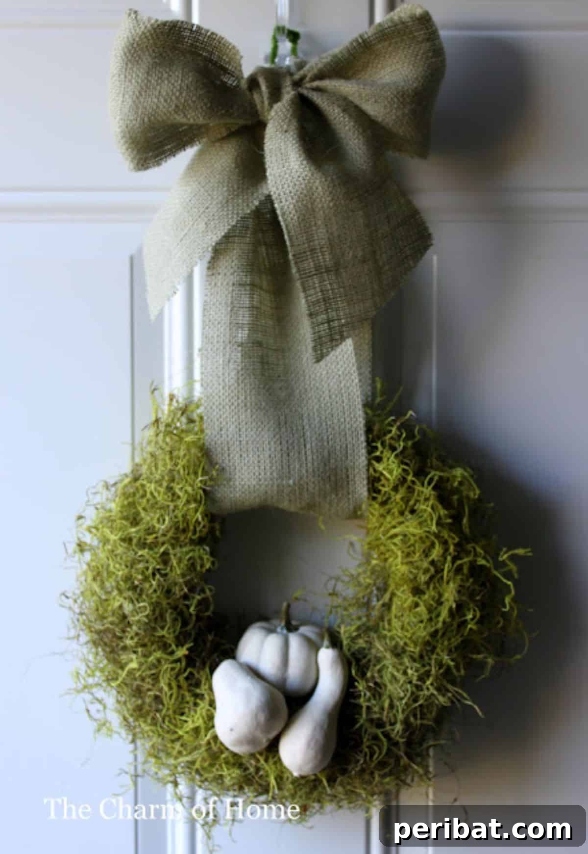 DIY Gourd Wreath