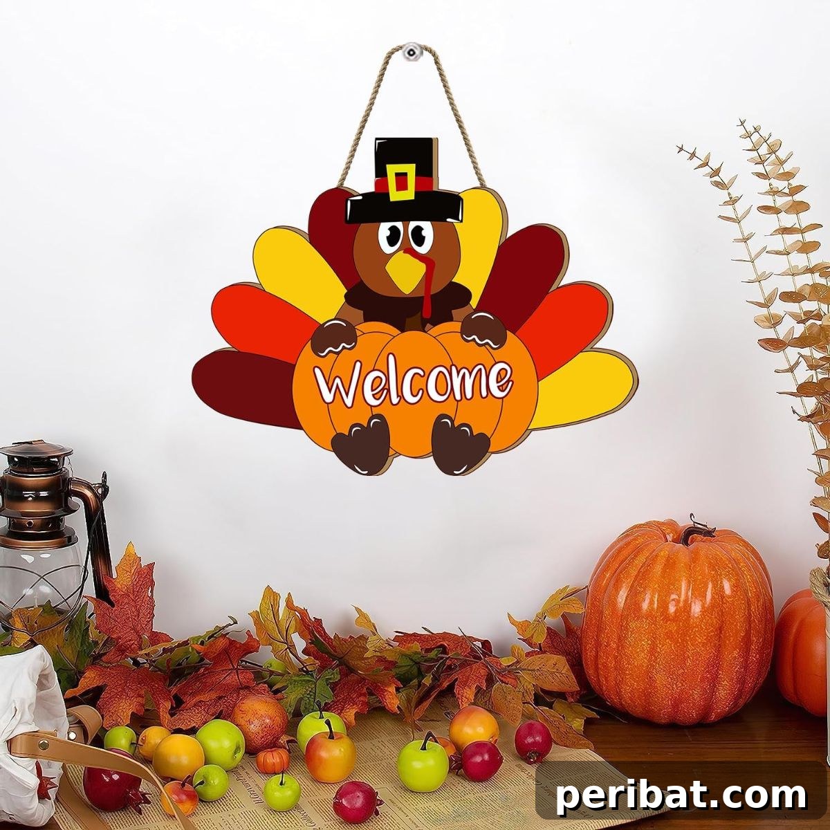 Thanksgiving Wreath for Front Door