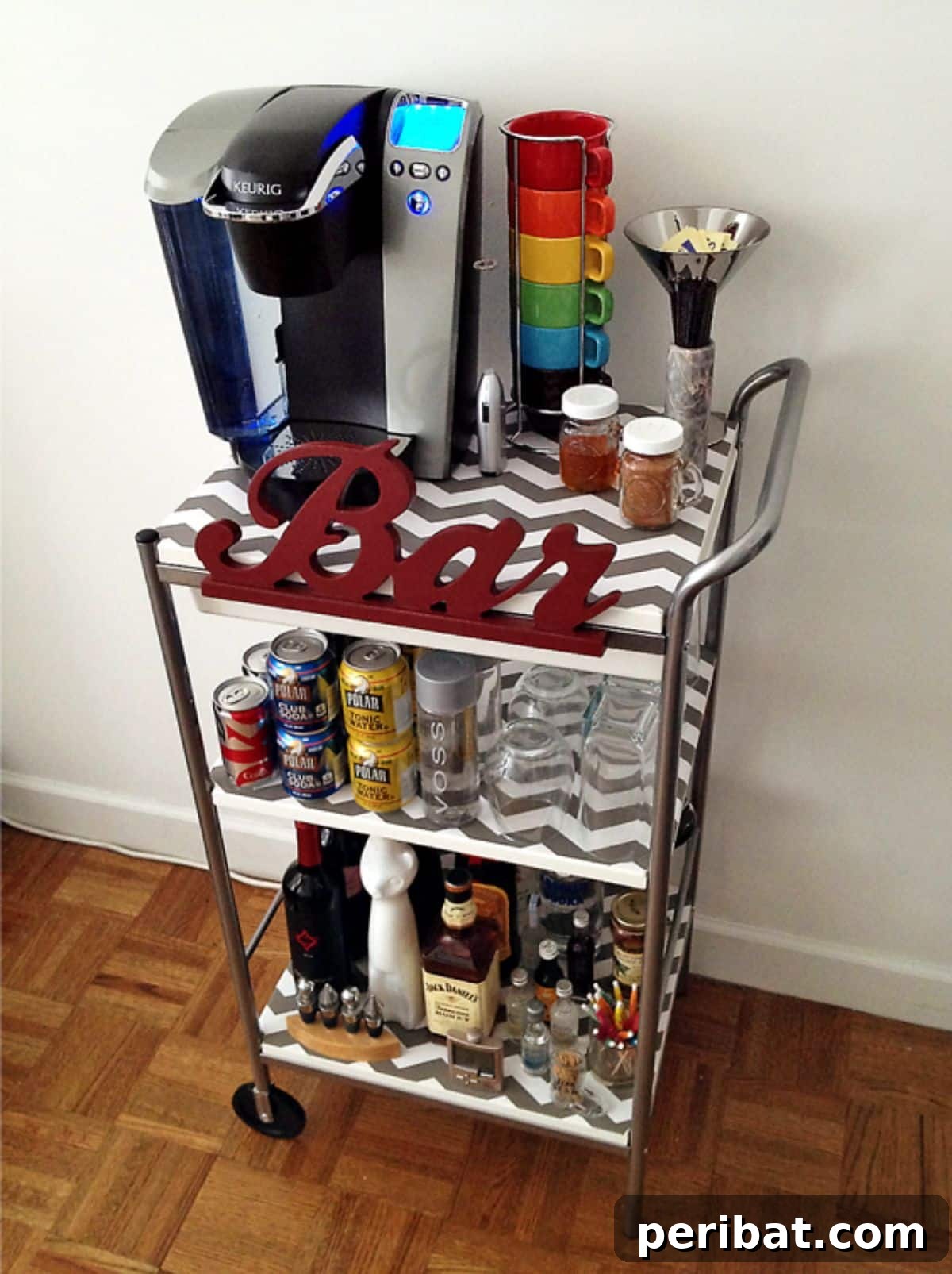 DIY Coffee and Bar Cart for $35