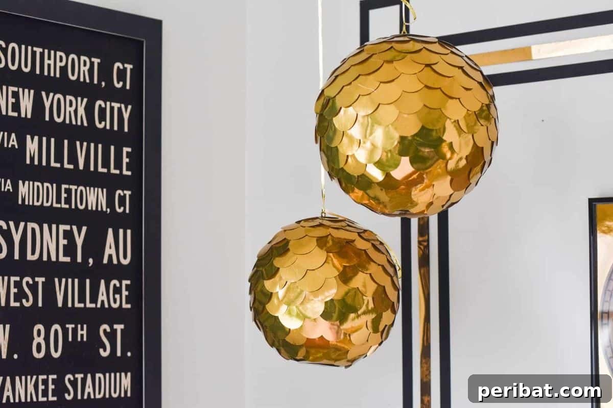 Gold Disco Ball
