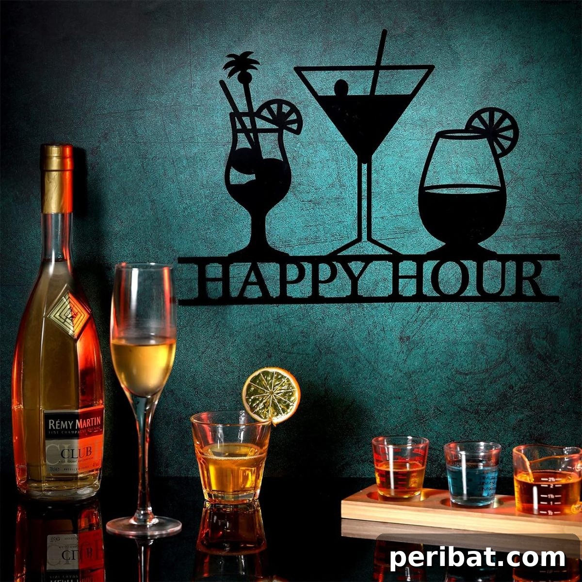 Happy Hour Bar Sign