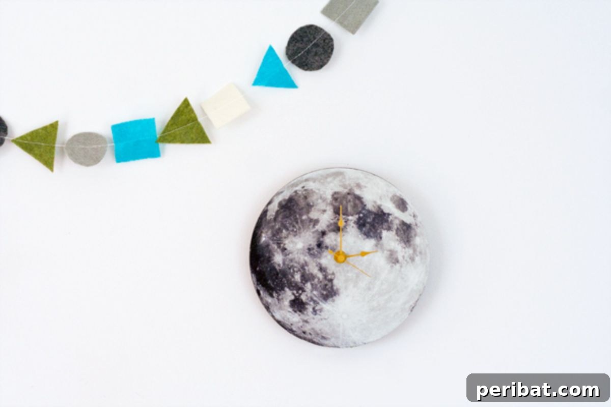 DIY Moon Clock