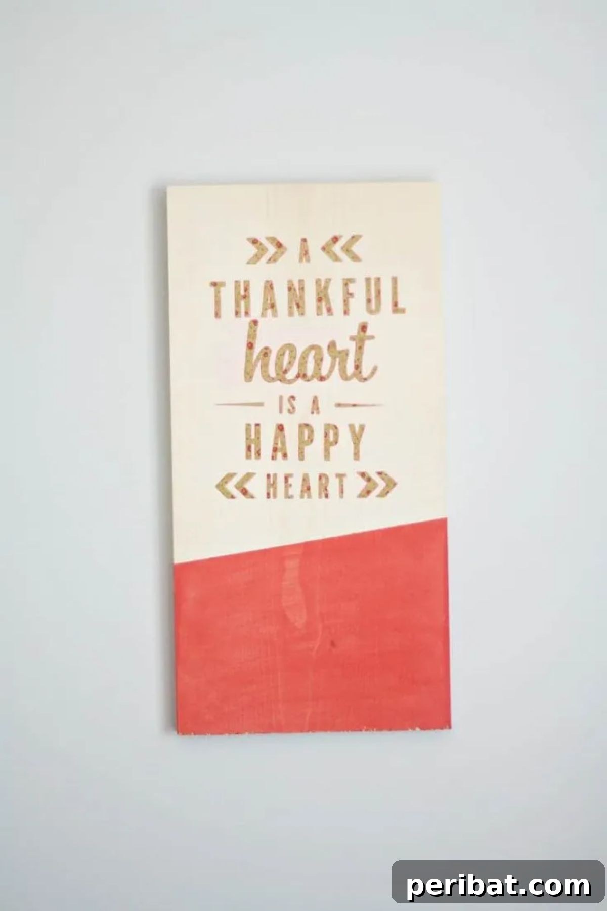 Thankful Wall Art in a Few Easy Steps