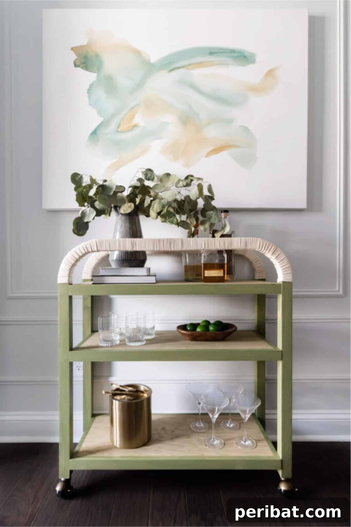 DIY Bar Cart