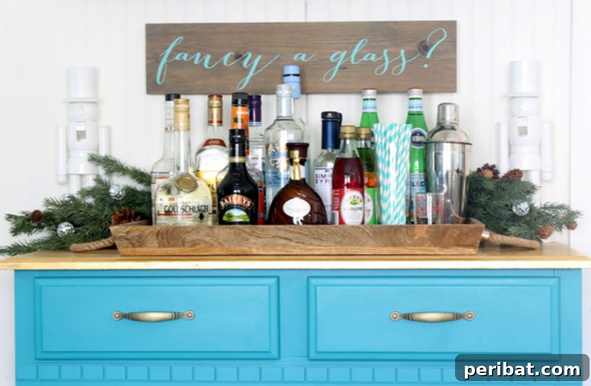 Easy DIY Bar Sign