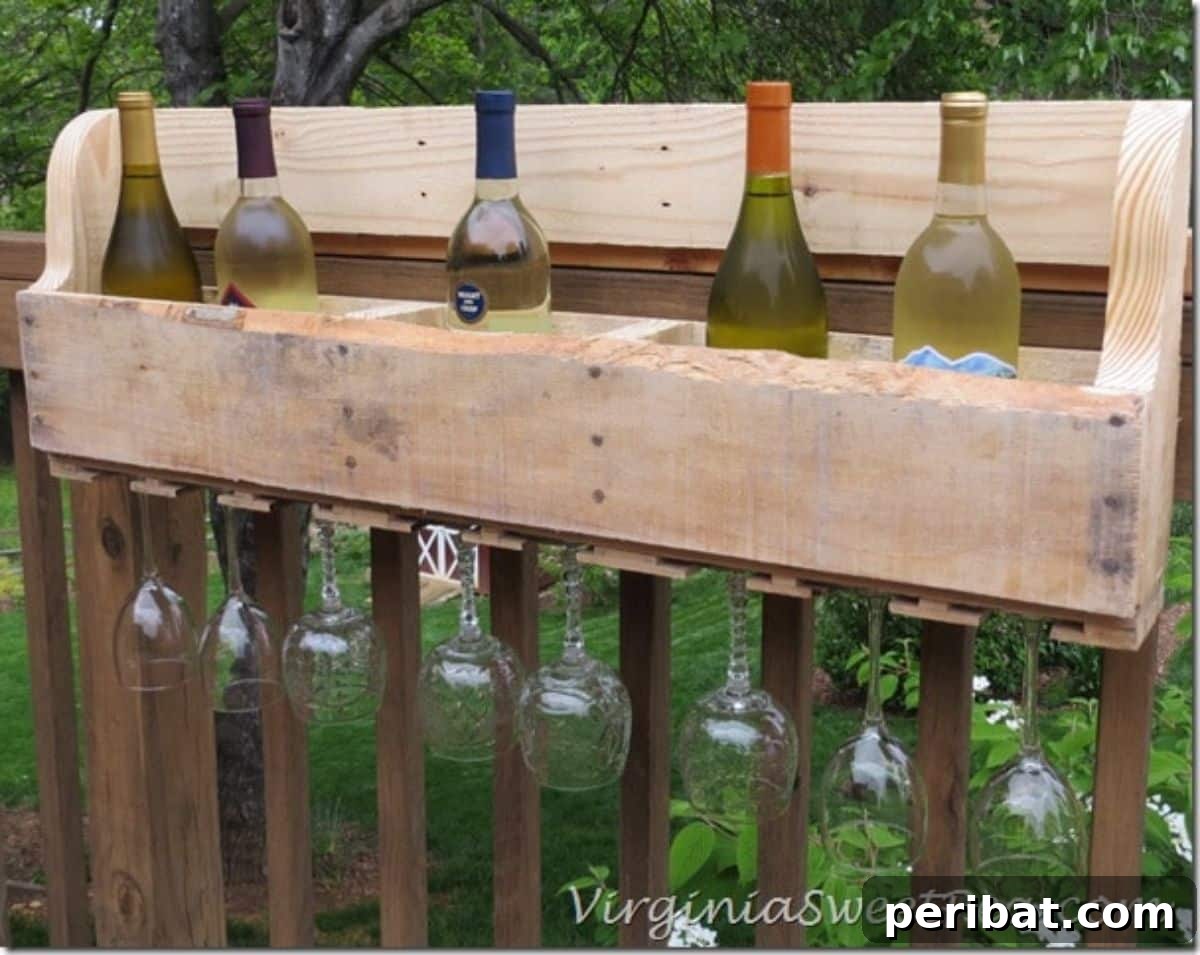 45 Clever DIY Wine Rack Solutions 14 Repurposed Pallet to Wine Rack