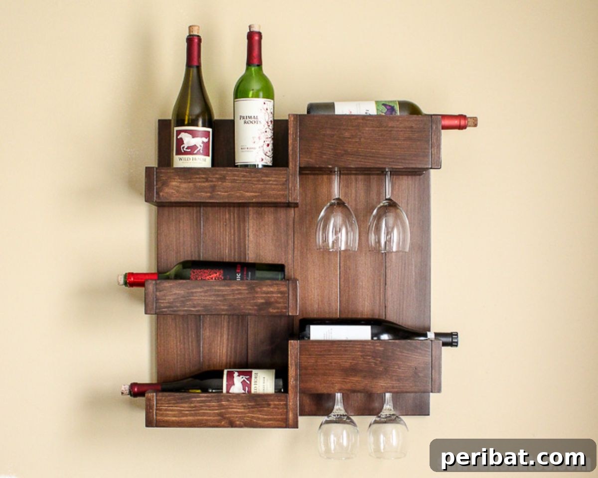 45 Clever DIY Wine Rack Solutions 16 Stylish DIY Wine Rack