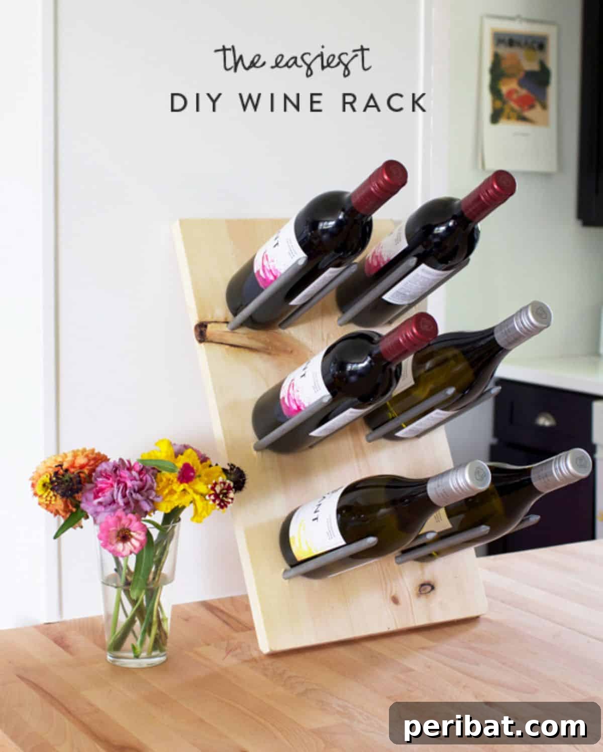 45 Clever DIY Wine Rack Solutions 19 The Easiest DIY Wine Rack