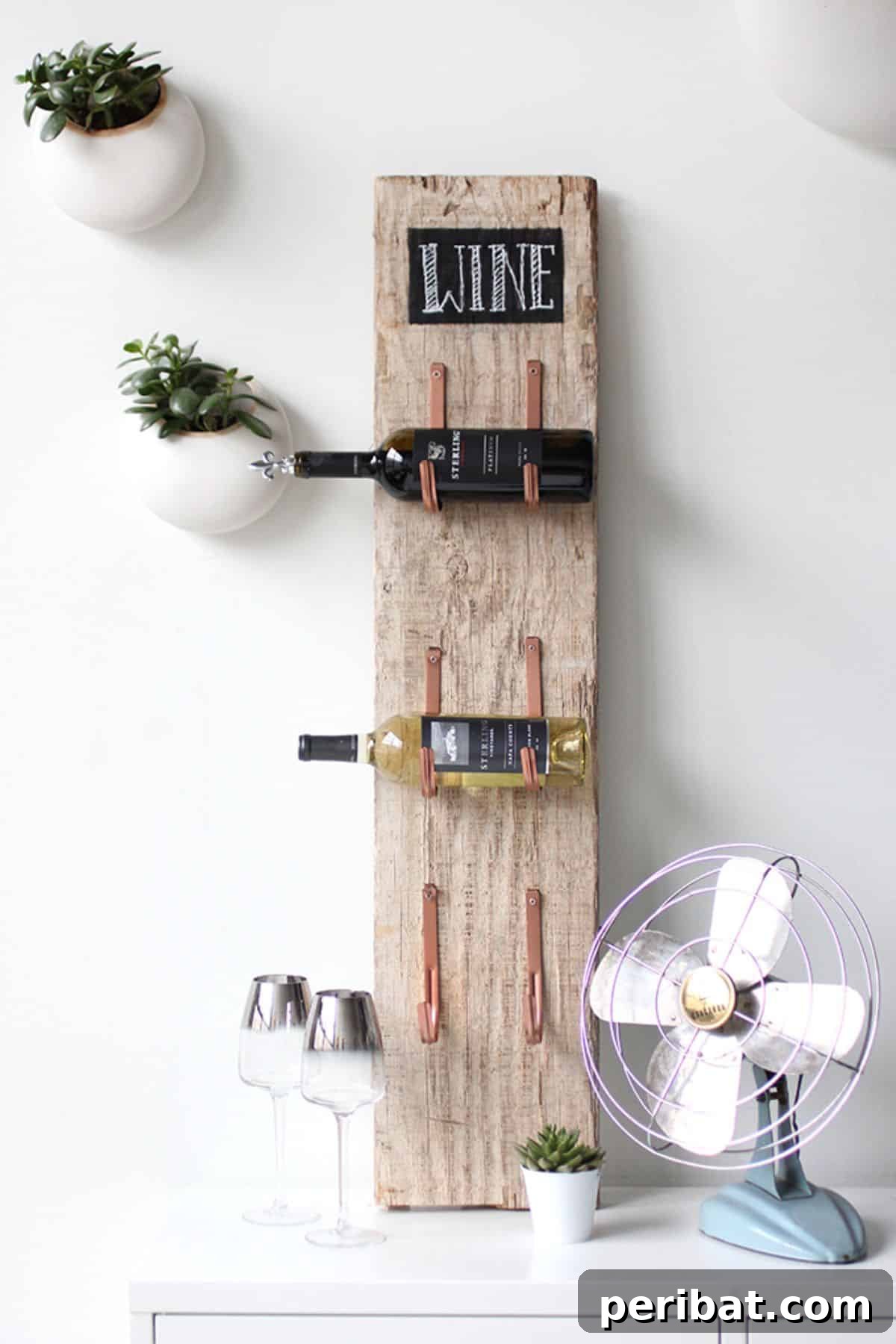 45 Clever DIY Wine Rack Solutions 28 Barn Wood Wine Rack