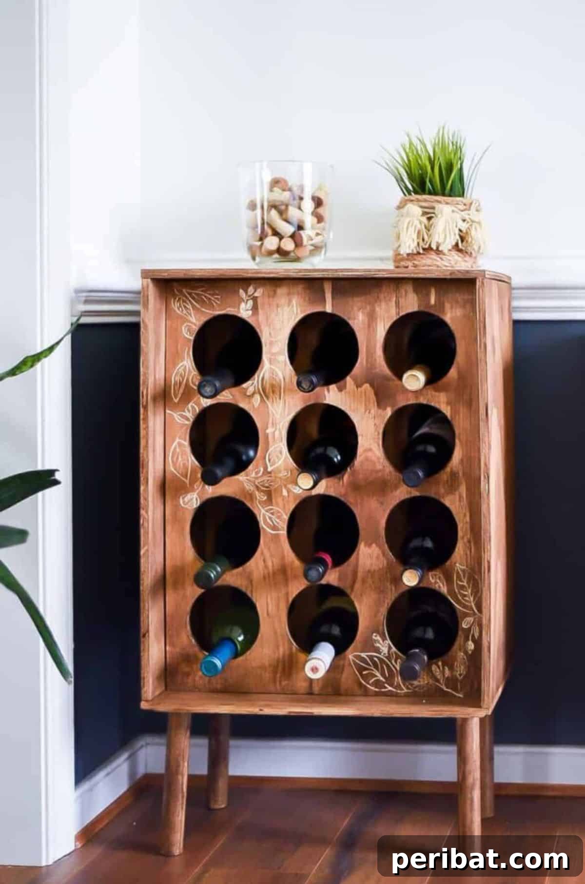 45 Clever DIY Wine Rack Solutions 30 DIY Plywood Wine Rack