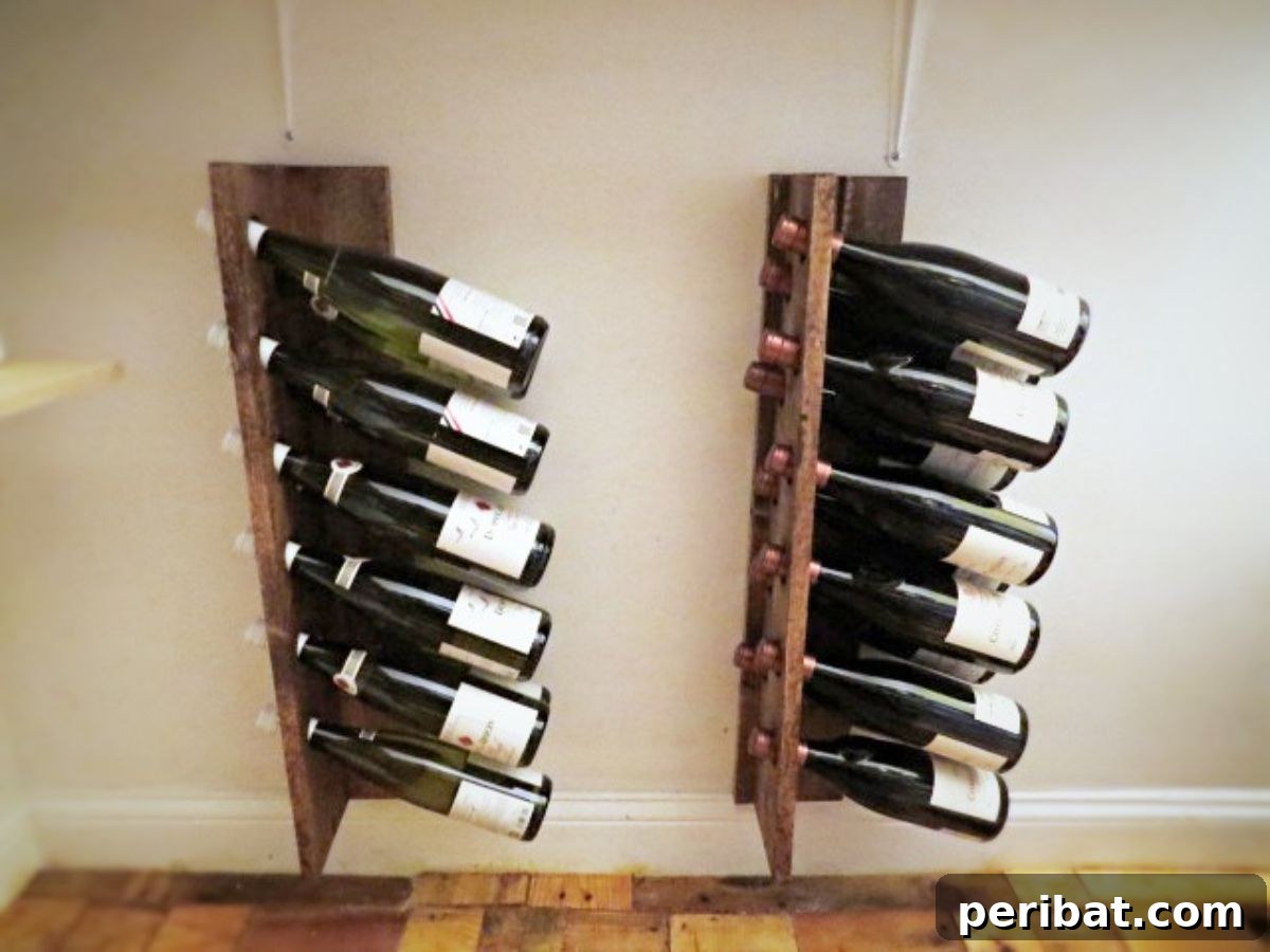 45 Clever DIY Wine Rack Solutions 31 $12 DIY Wine Rack