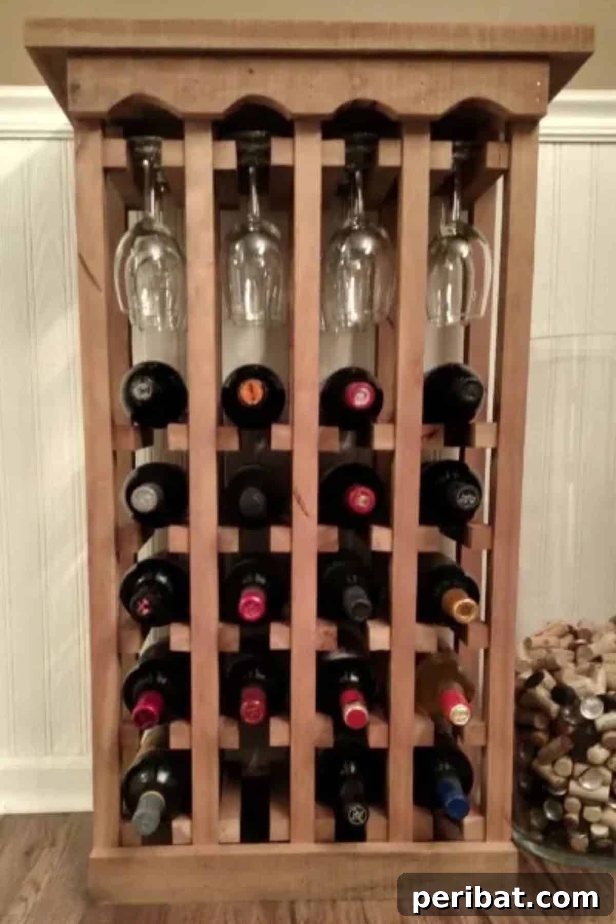 45 Clever DIY Wine Rack Solutions 38 Easy and Beautiful DIY Wine Rack