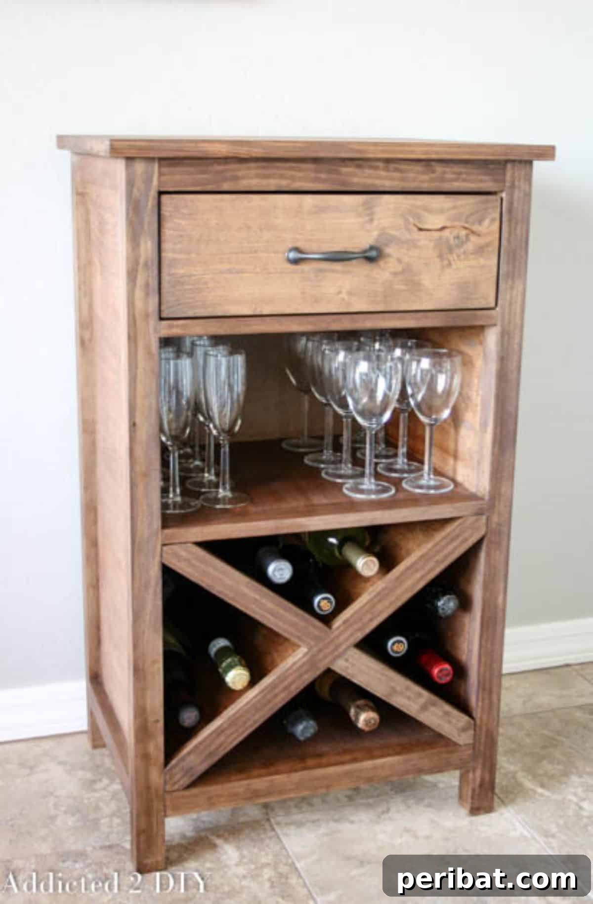 45 Clever DIY Wine Rack Solutions 5 DIY Wine Cabinet