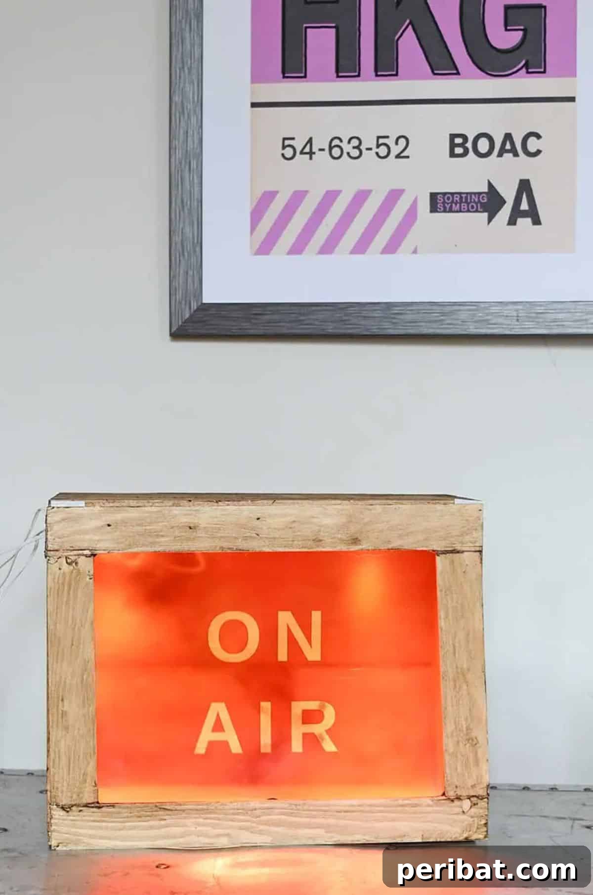 Crafty Creations for Your Bro 24 DIY Light Box Sign