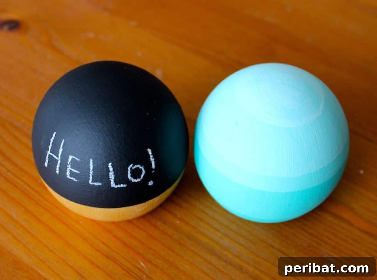 Crafty Creations for Your Bro 10 Ombre or Chalkboard Wooden Paperweights