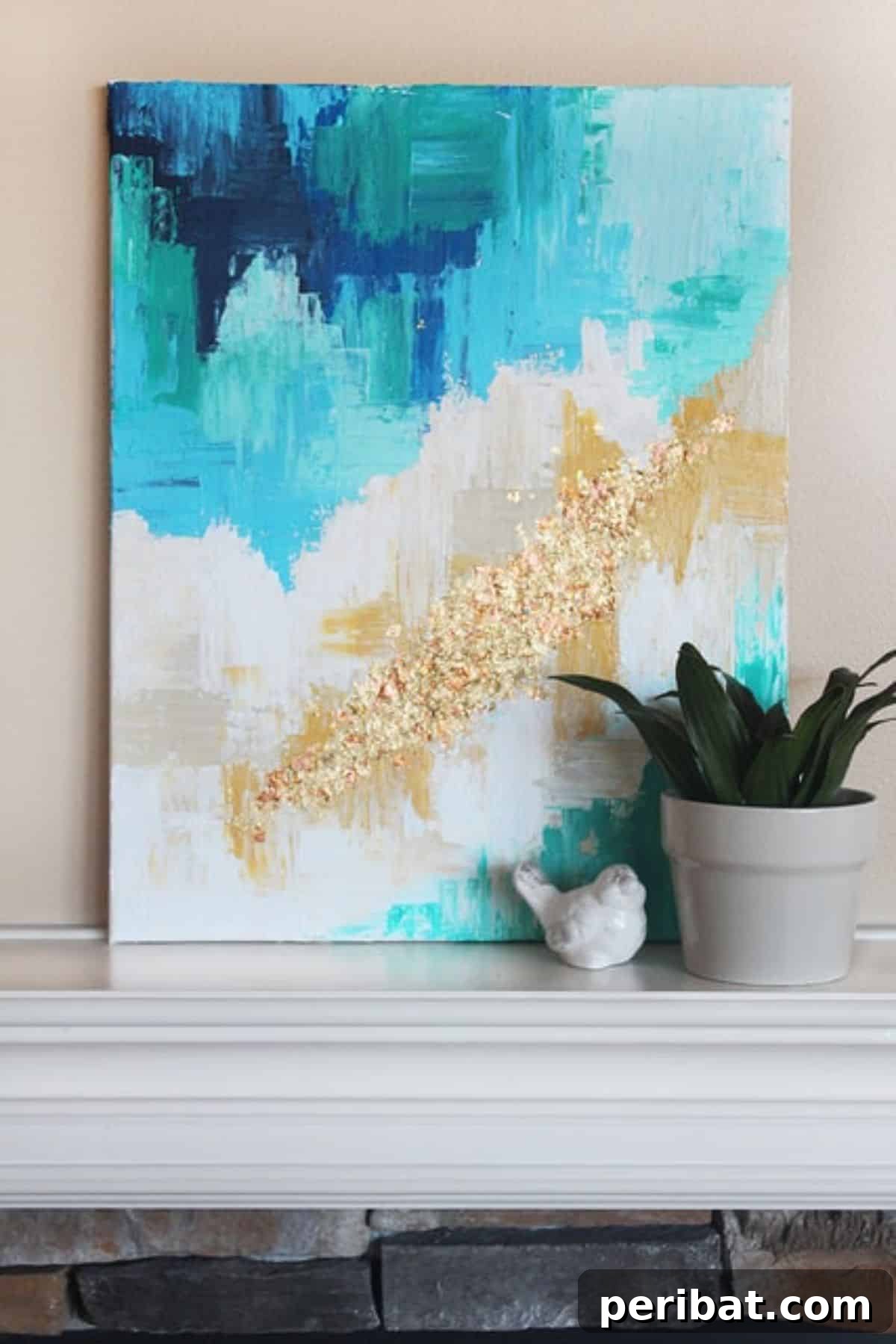Easy Beginner Abstract Art Tutorial