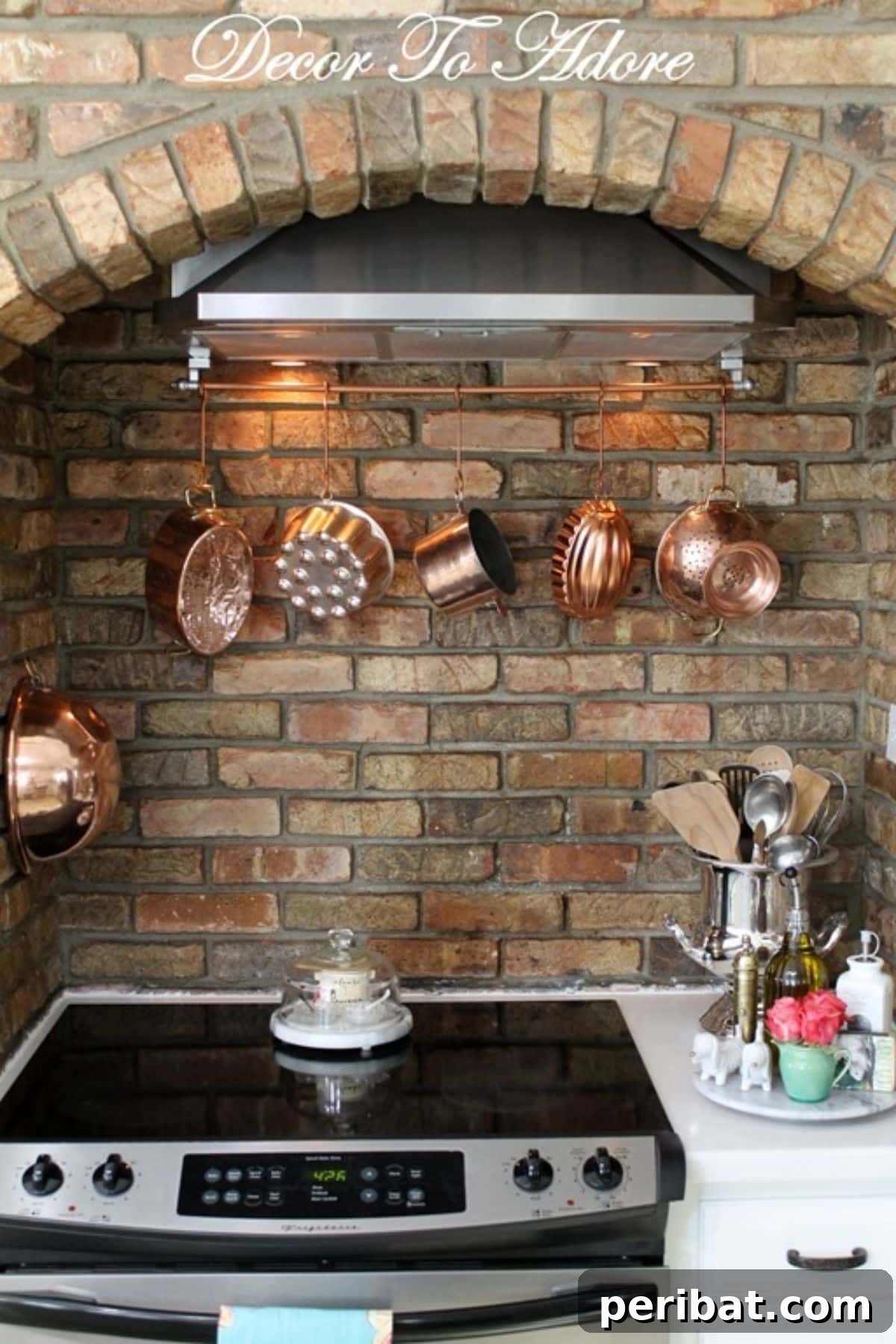 43 Brilliant DIY Pot Rack Projects 44 Budget-friendly pot rack for under $10, optimizing kitchen space.