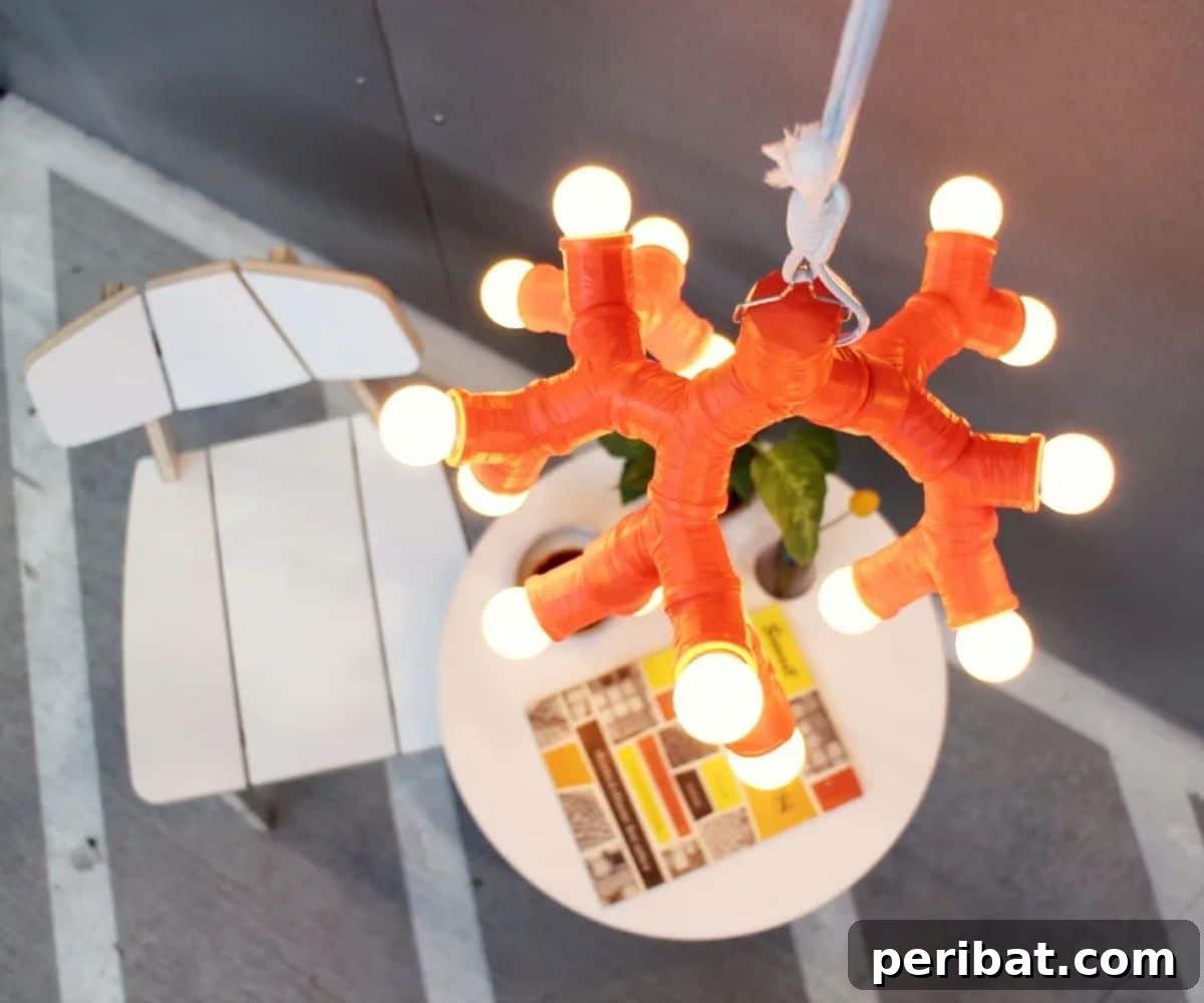 Coral-inspired twin socket pendant light for unique nautical indoor decor.