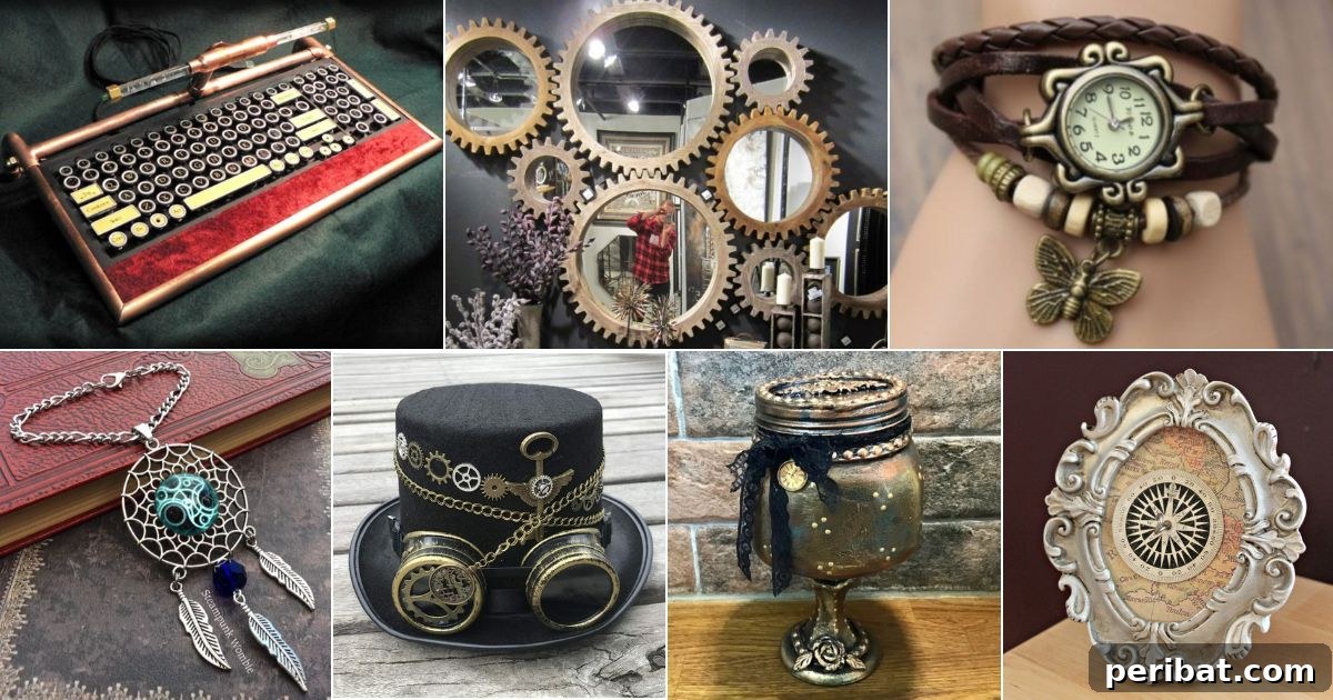 35 DIY Steampunk Crafts: Unleash Your Creativity with Vintage Industrial Projects