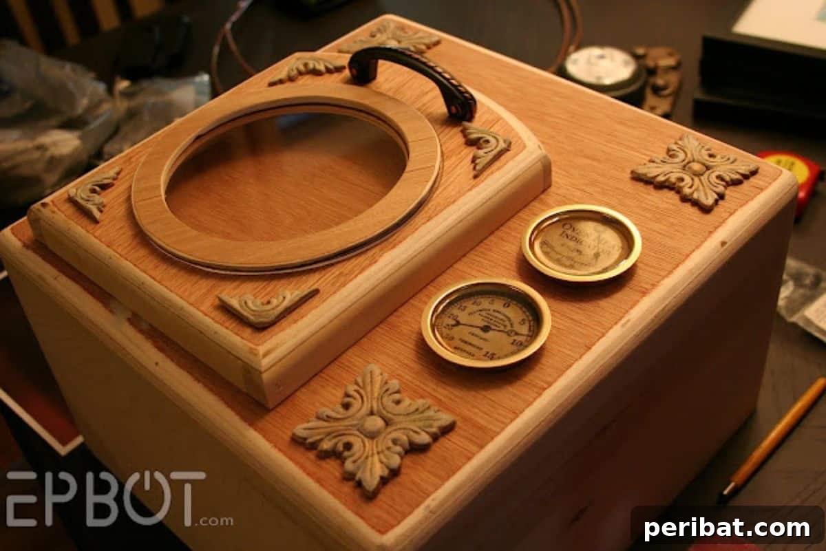 Transform Closet Door Handles into DIY Steampunk Gauges