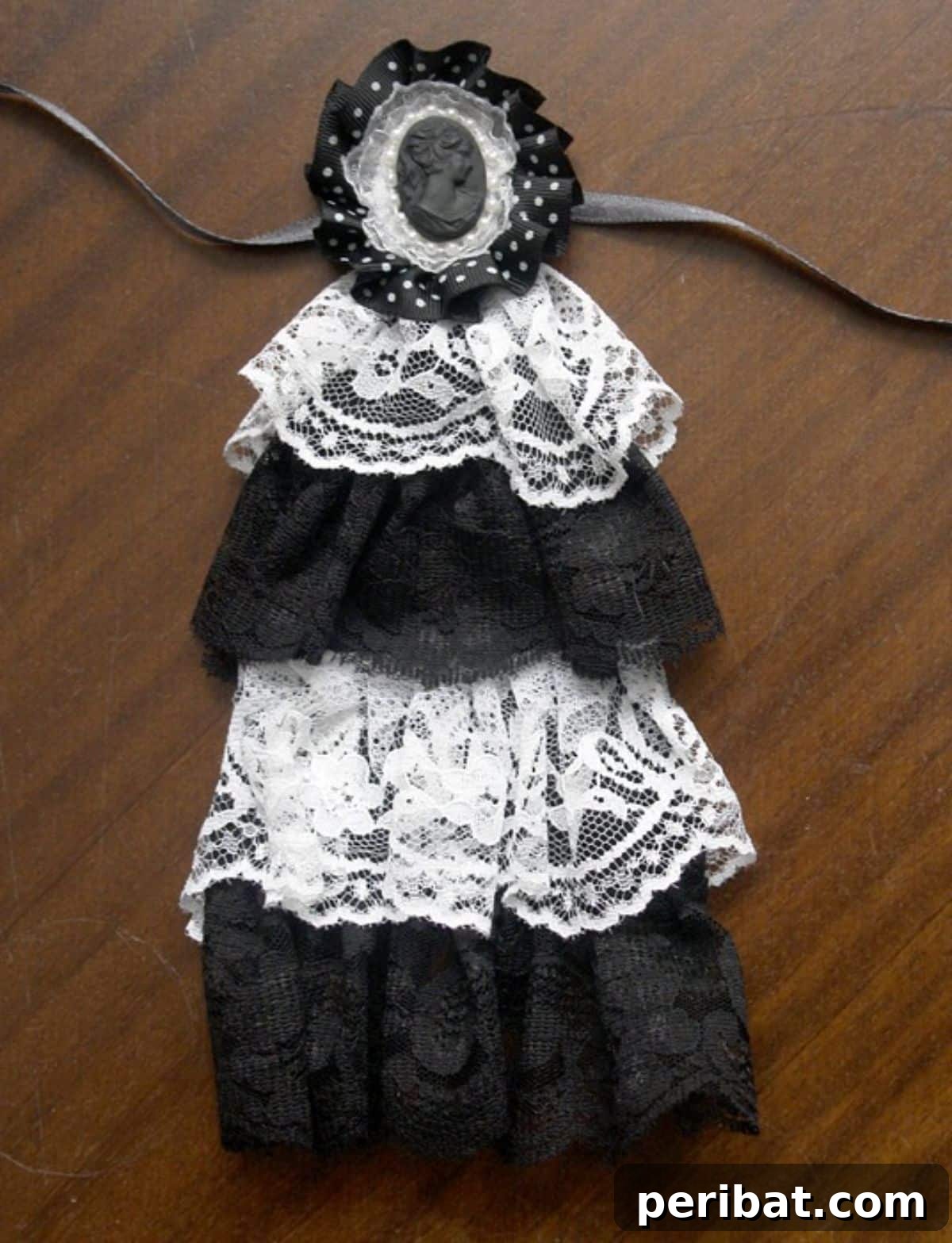 Create Your Own DIY Steampunk Victorian Jabot for Vintage Allure