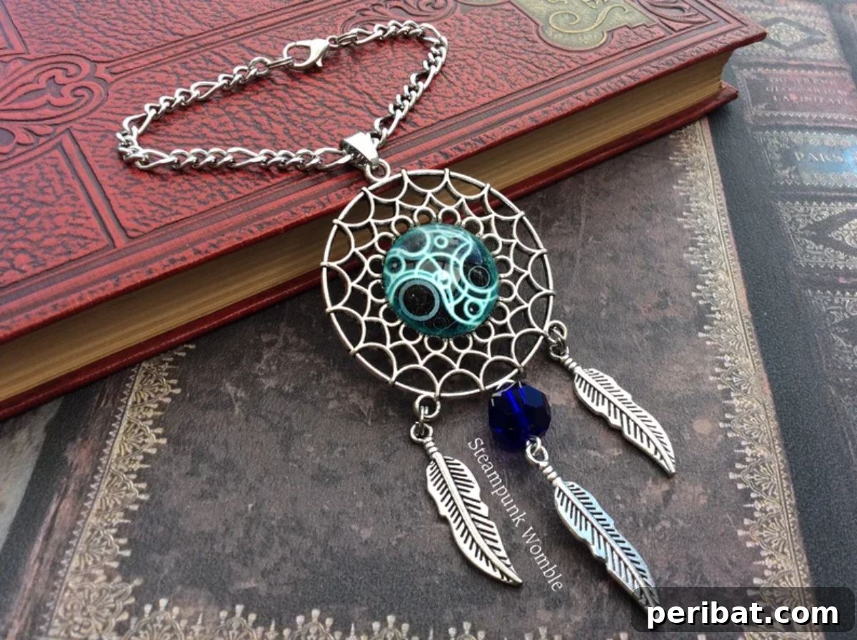 Inspiring Steampunk UFO Car Charm for Unique Vehicle Decor