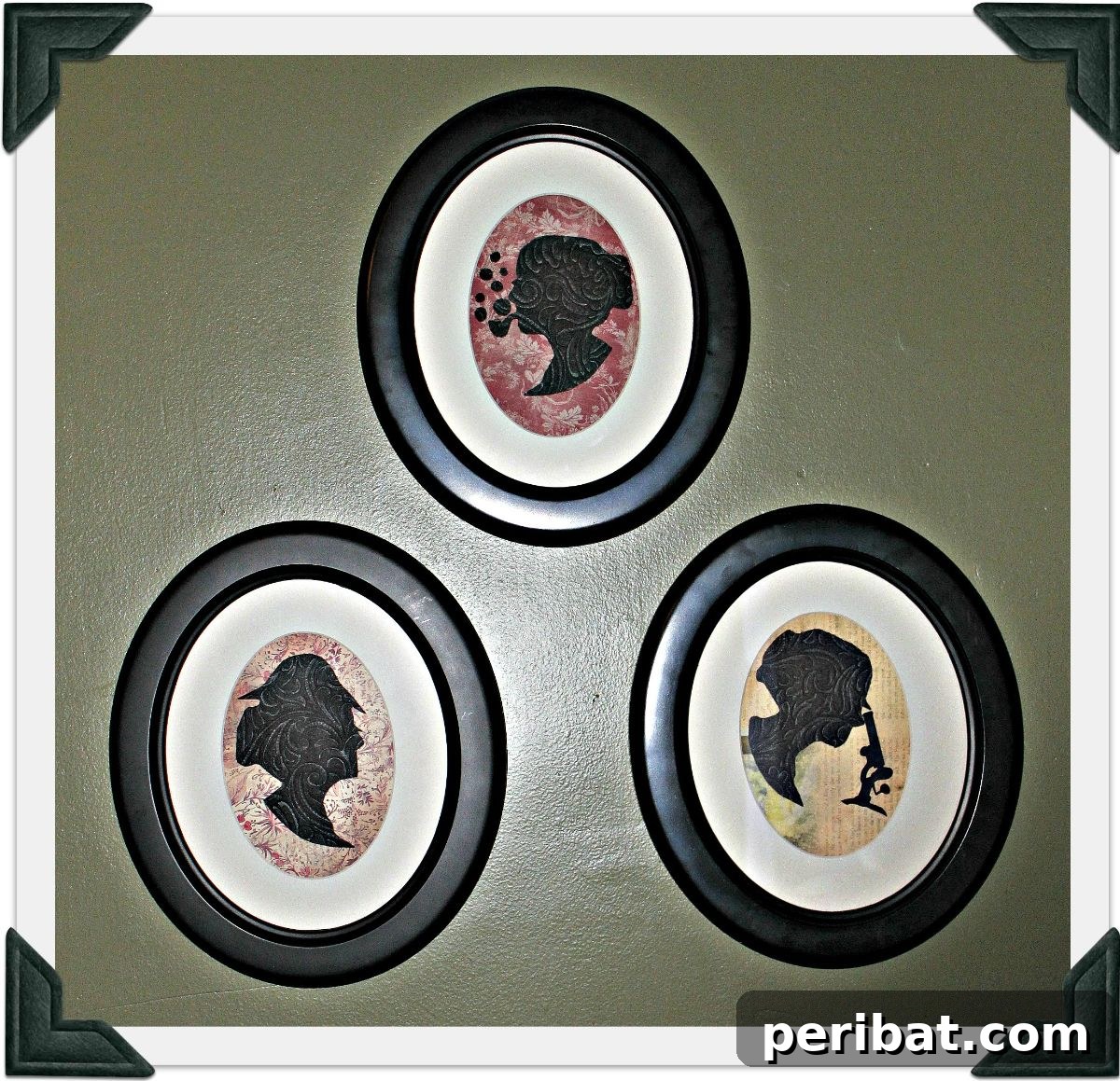 Craft Whimsical Steampunk Silhouette Pictures for Unique Home Decor