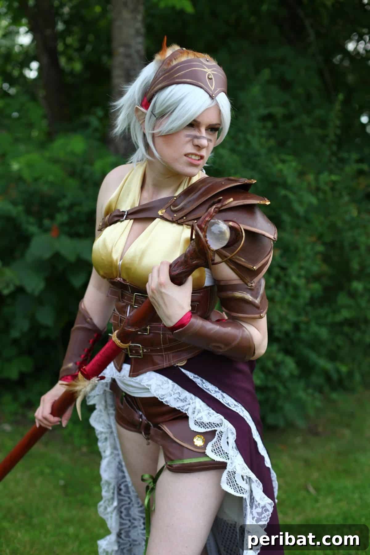 Construct DIY Steampunk Elvish Pauldrons from Basic Materials