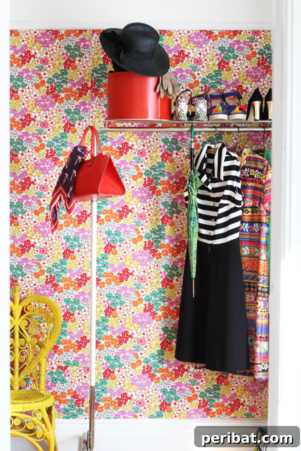 49 Creative DIY Wallpaper Ideas and Essentials 21 DIY Lightweight Fabric Wallpaper