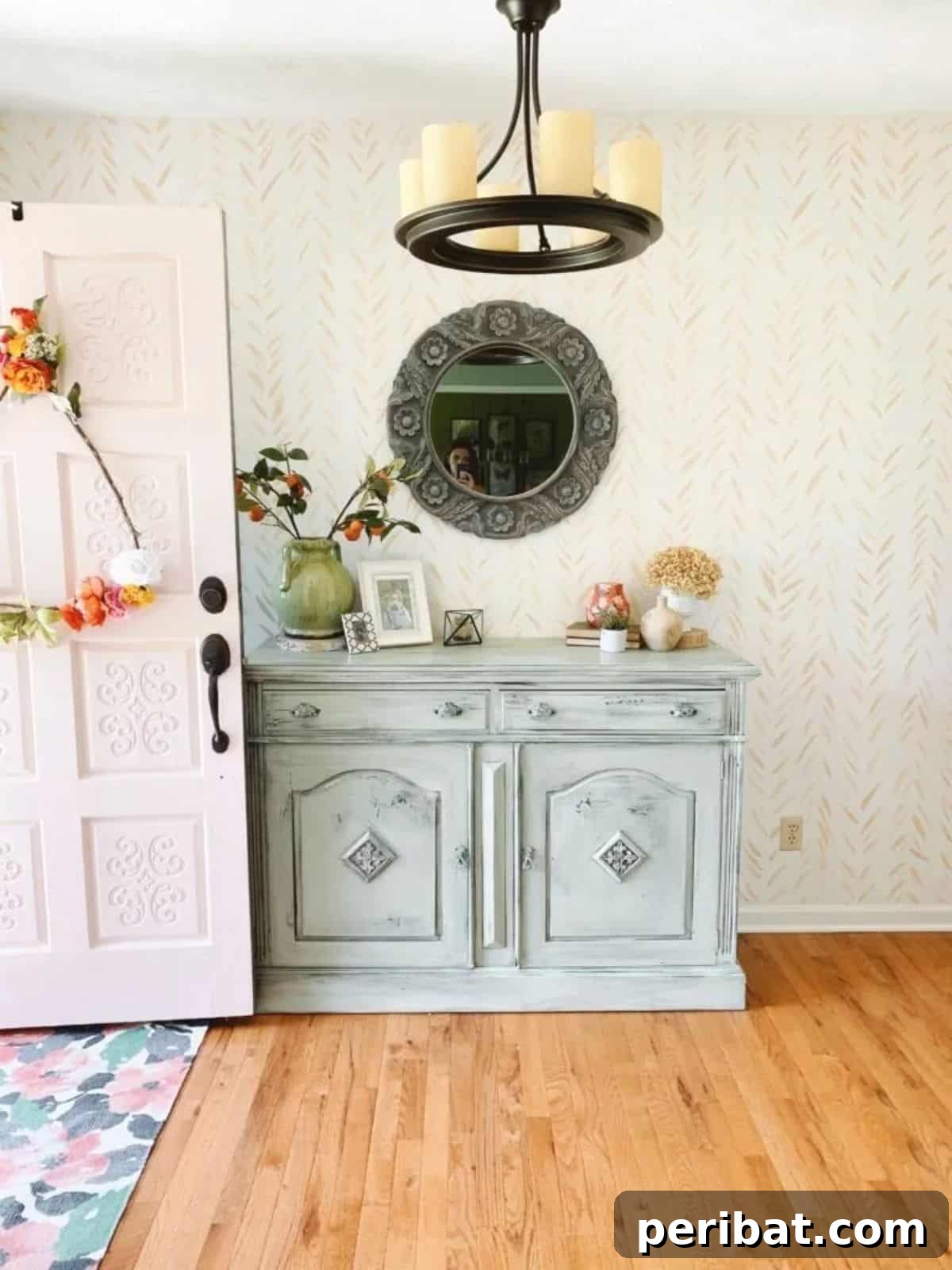 49 Creative DIY Wallpaper Ideas and Essentials 23 DIY Painted Faux Wallpaper