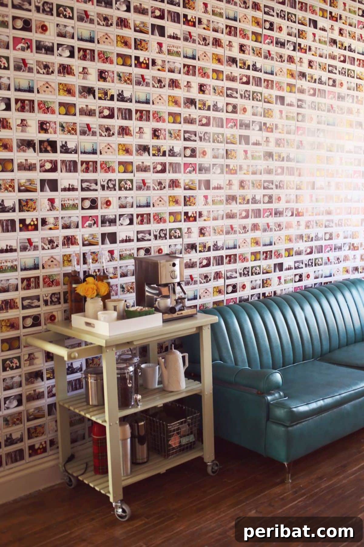 49 Creative DIY Wallpaper Ideas and Essentials 25 DIY Instax Wallpaper