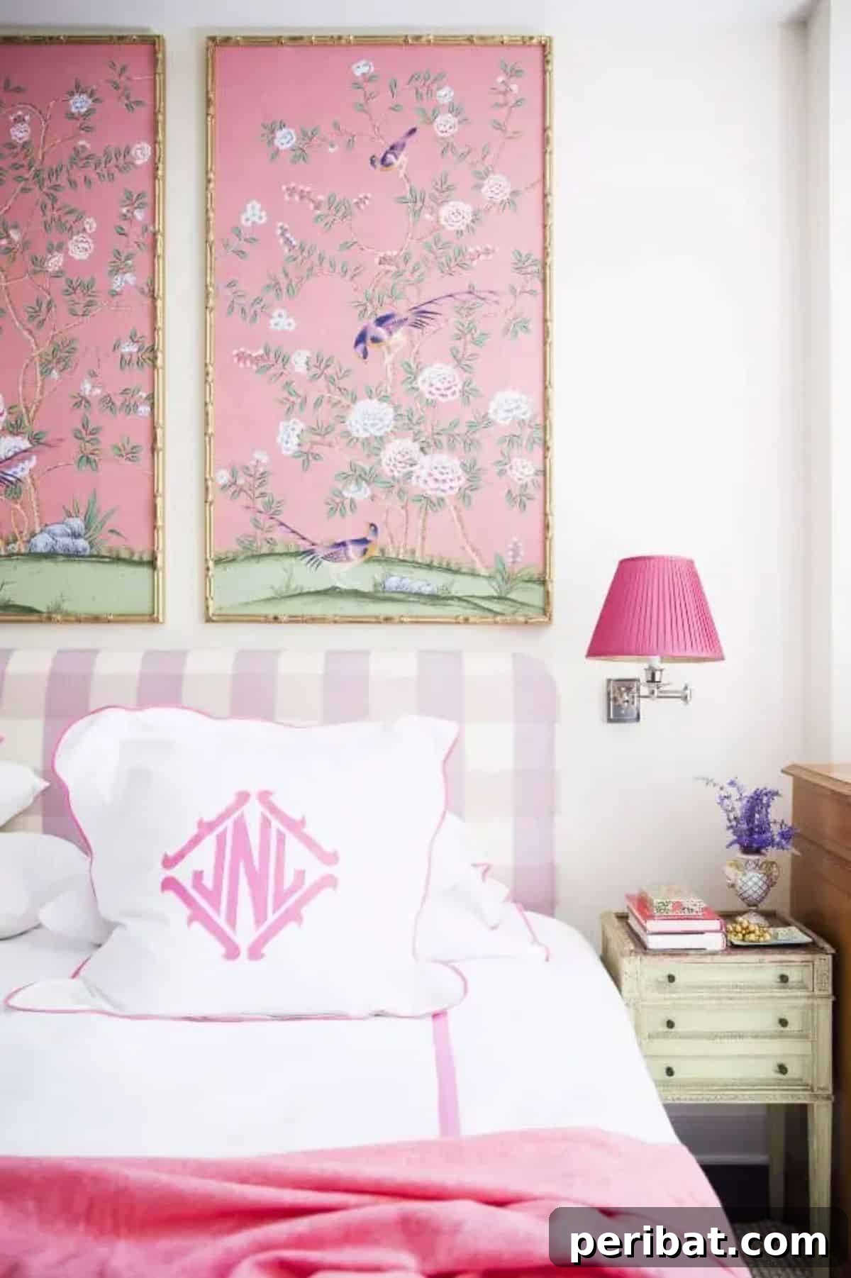 49 Creative DIY Wallpaper Ideas and Essentials 32 DIY Chinoiserie Wallpaper Panels