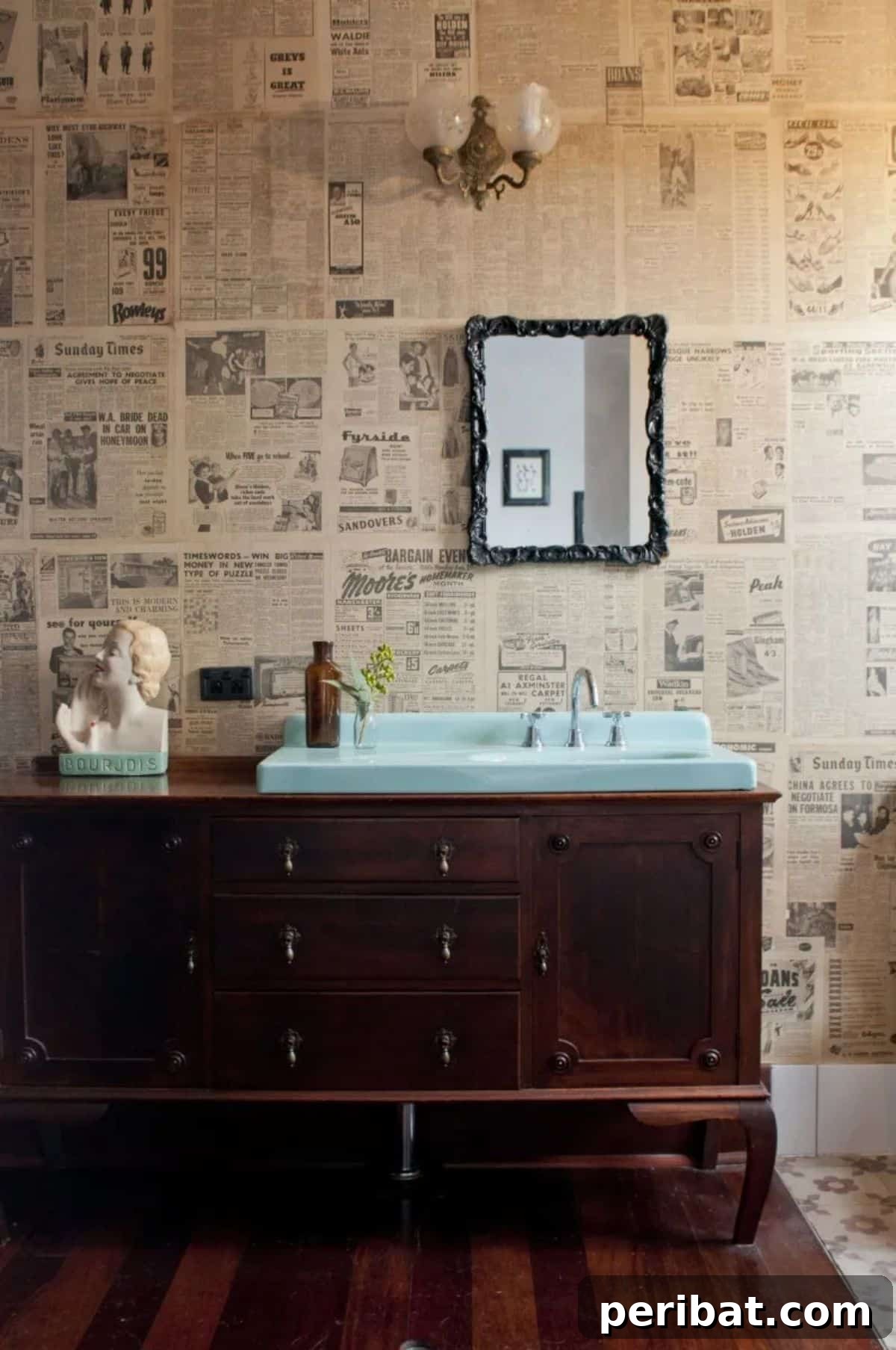 49 Creative DIY Wallpaper Ideas and Essentials 41 DIY Wallpaper from An Old Book