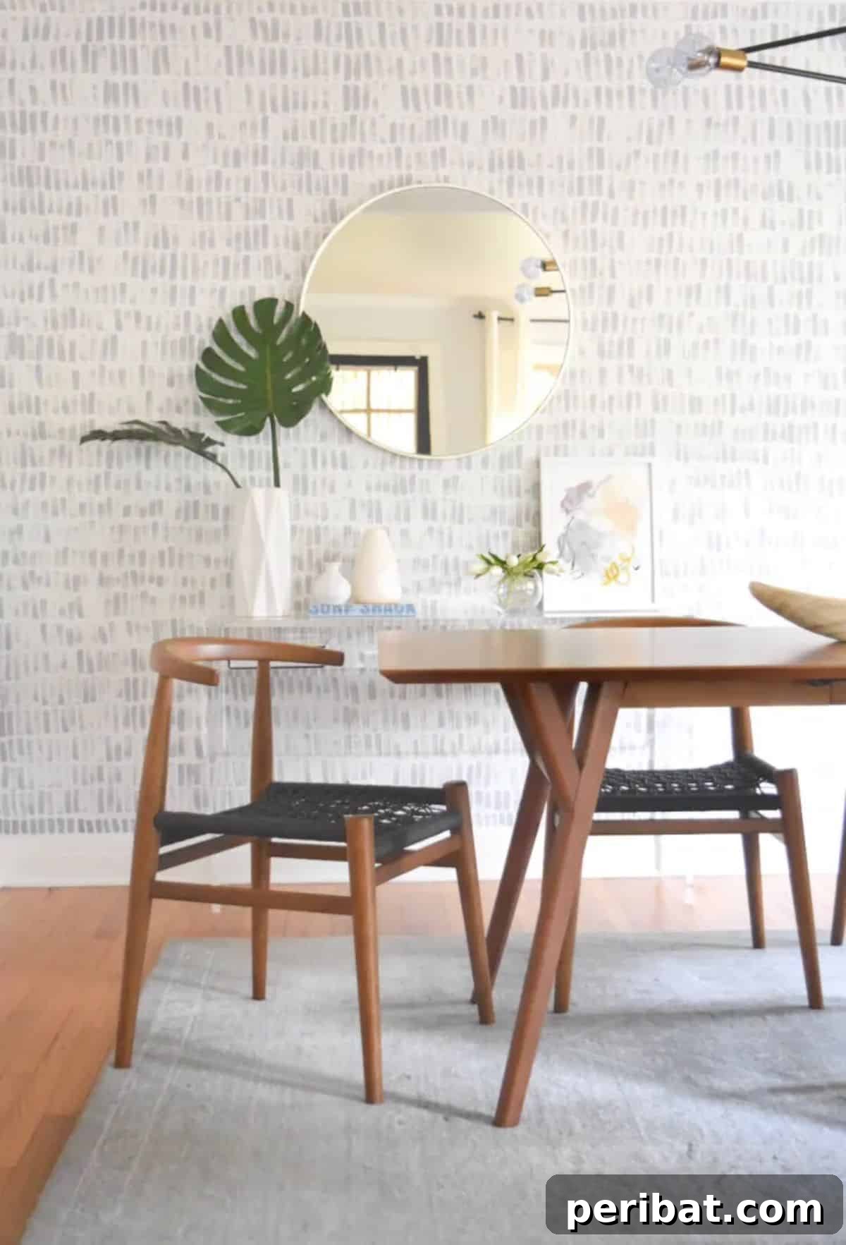 49 Creative DIY Wallpaper Ideas and Essentials 7 DIY Hand-Painted Faux Wallpaper