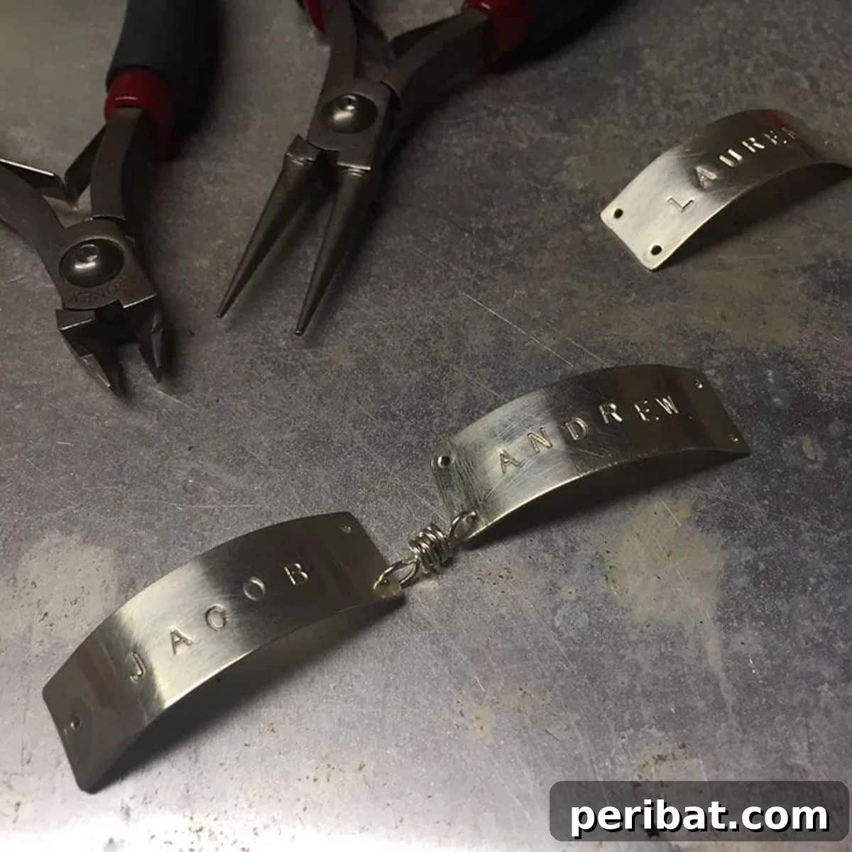 Heartfelt Handmade Gifts for Grandparents 19 Metal Stamping for Bracelets