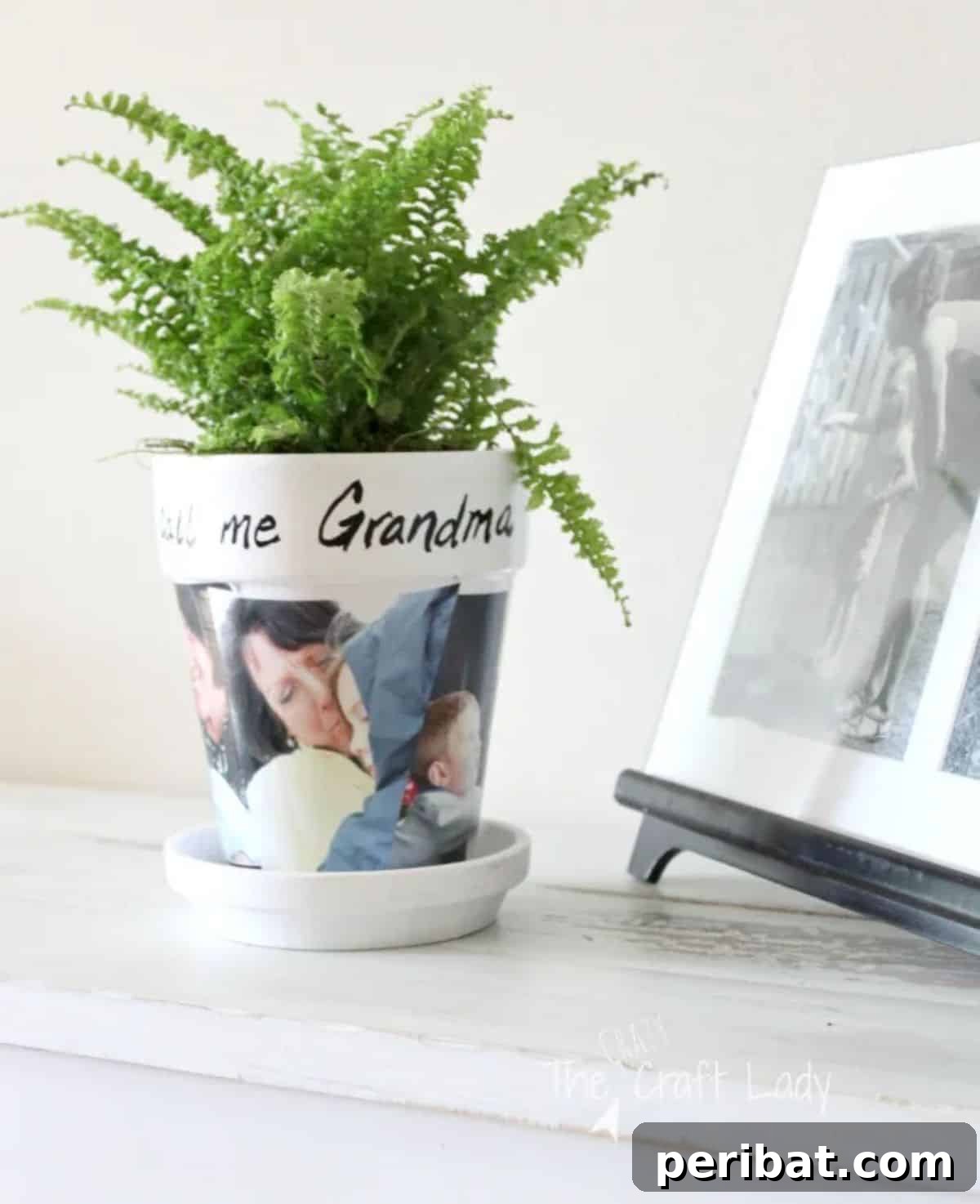 Heartfelt Handmade Gifts for Grandparents 3 Photo Planters