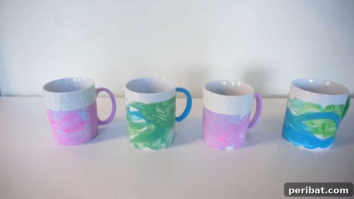 Heartfelt Handmade Gifts for Grandparents 26 Hand-Painted Mugs