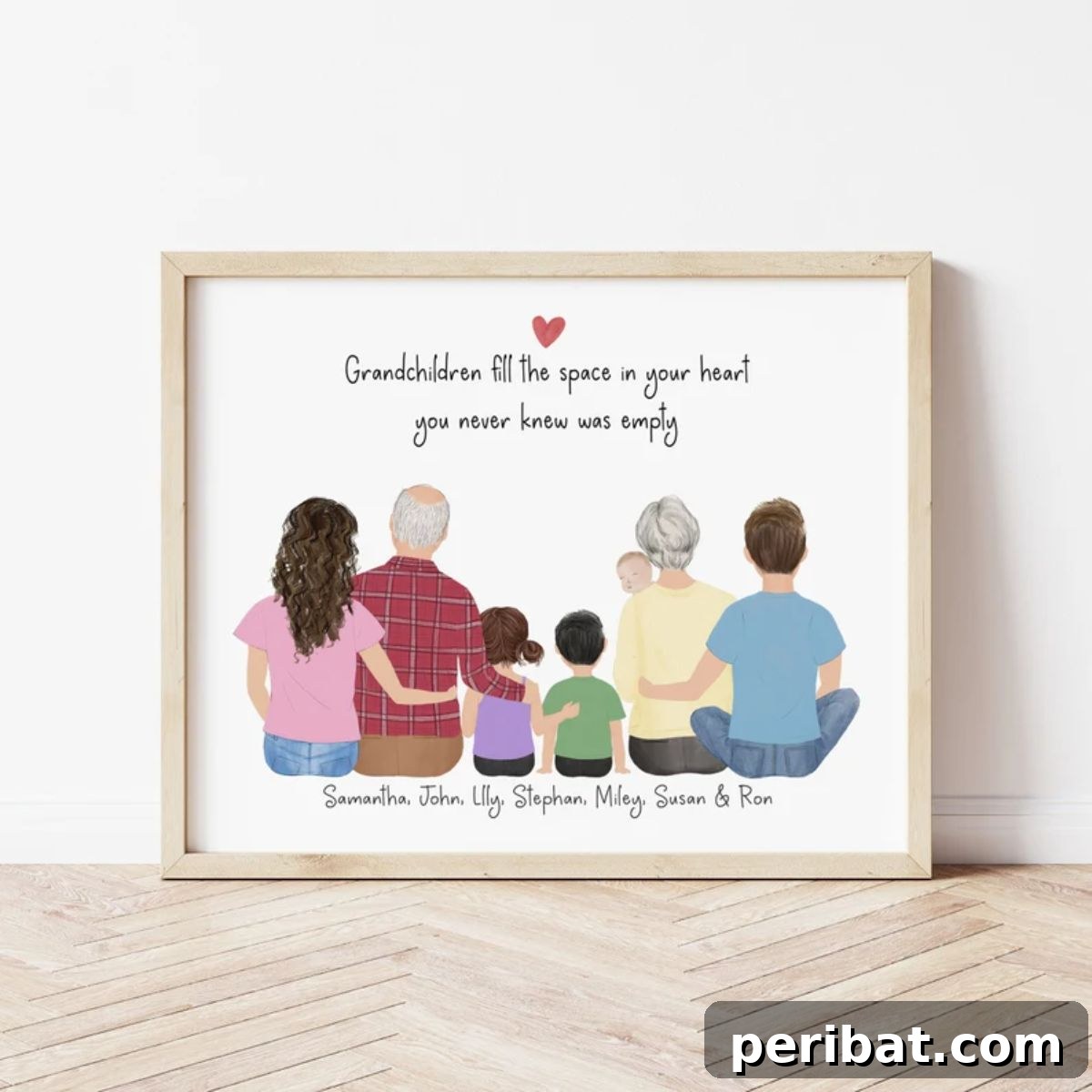 Heartfelt Handmade Gifts for Grandparents 32 Customized Wall Art