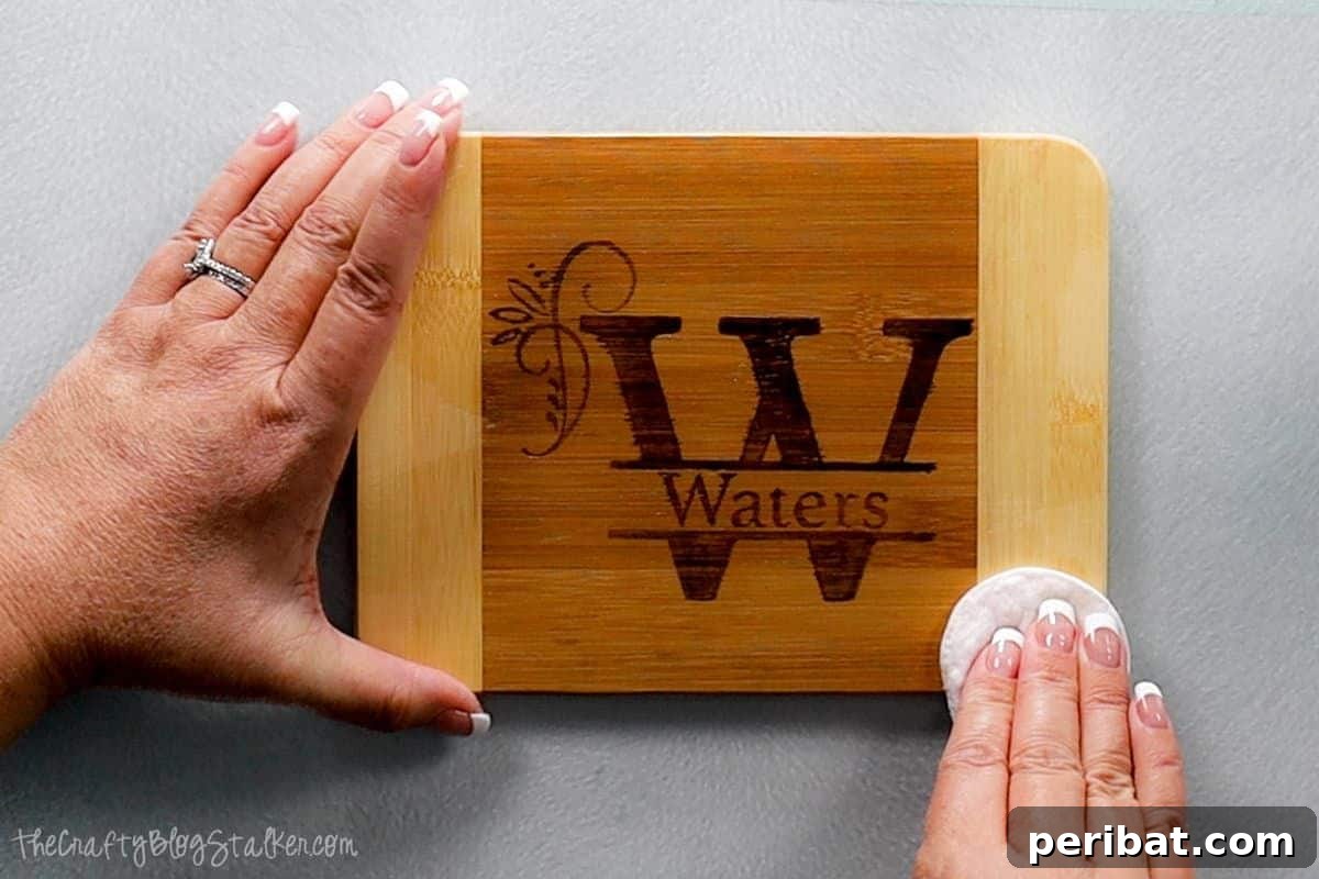 Heartfelt Handmade Gifts for Grandparents 37 Personalized Wooden Cutting Board